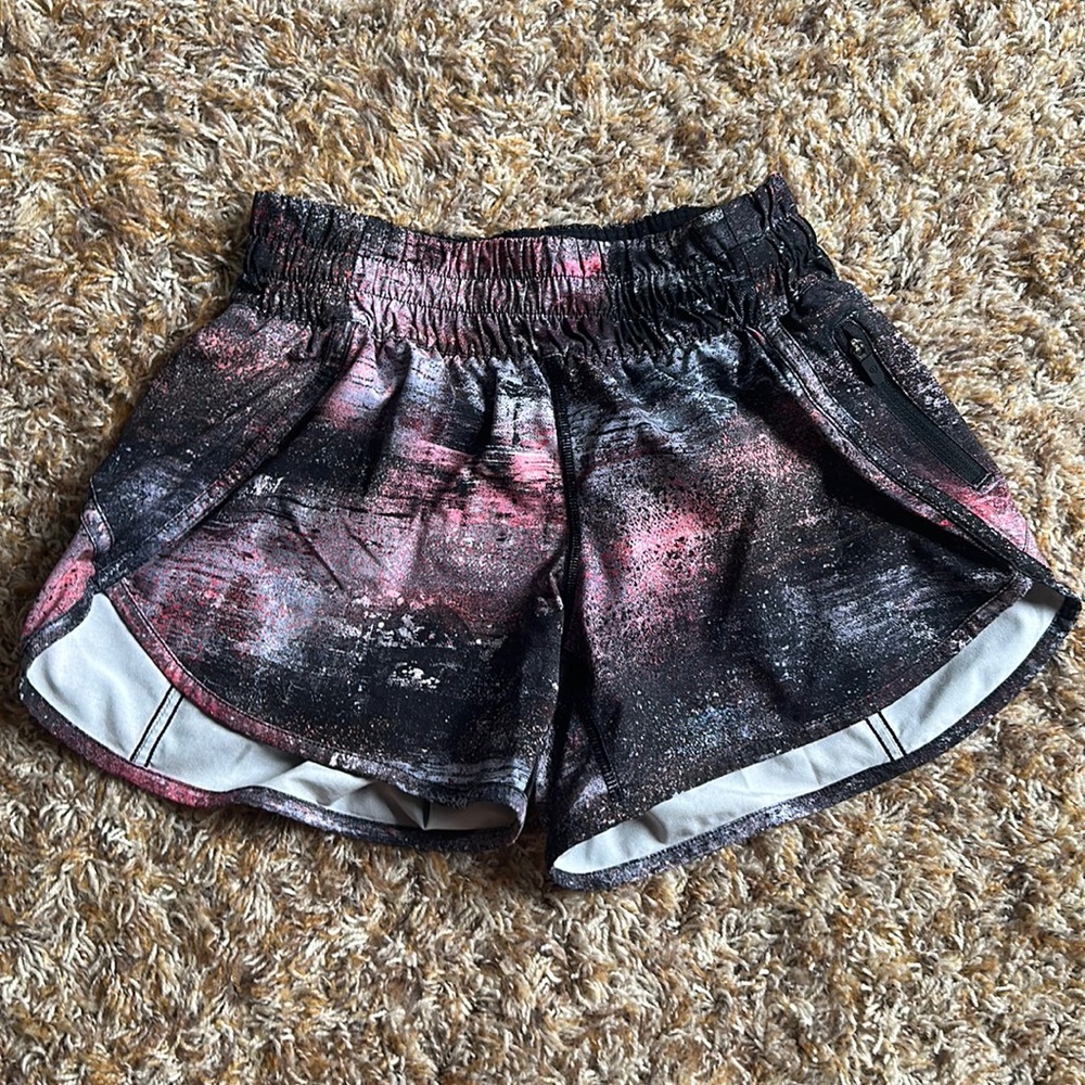 Lululemon Patterned Running Shorts